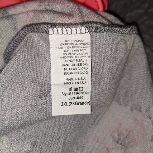 Pink color block tank top - Picture 4 of 4